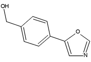 [4-(5-Oxazolyl)phenyl]methanol structure, CAS 179057-18-2