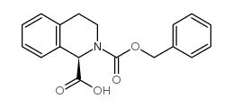 (R)-N-Cbz-3,4-Dihydro-1H-isoquinolinecarboxylicacid structure, CAS 151004-88-5