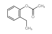 Aceticacid2-ethylphenylester structure, CAS 3056-59-5