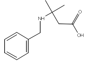 3-(Benzylamino)-3-methylbutanoicAcid structure, CAS 113479-11-1