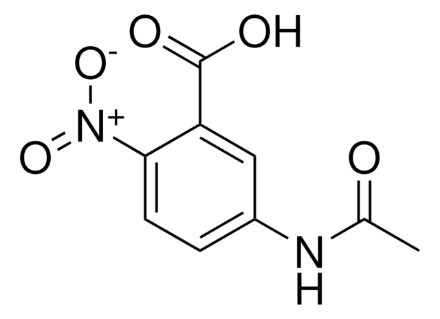 2-Nitro-5-acetylaminobenzoicacid structure, CAS 4368-83-6