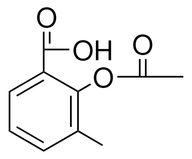2-Acetoxy-3-methylbenzoicacid structure, CAS 4386-39-4