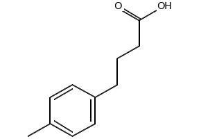 4-(4-Methylphenyl)butyricacid structure, CAS 4521-22-6