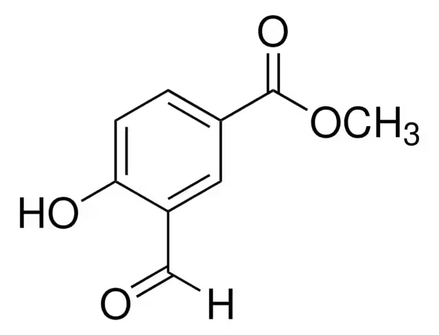 4-Formyl-3-hydroxybenzoicacid structure, CAS 619-12-5