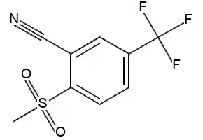 2-(Methylsulfonyl)benzonitrile structure, CAS 89942-56-3