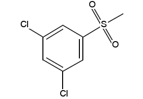 3,5-DichlorophenylMethylSulphone structure, CAS 22821-89-2