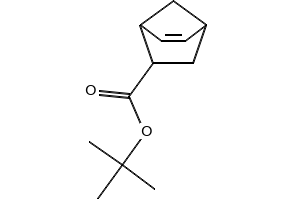 5-Norbornene-2-carboxylict-butylester structure, CAS 154970-45-3