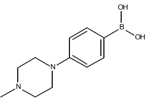 4-(4-Methylpiperazin-1-yl)phenylboronicAcid structure, CAS 229009-40-9