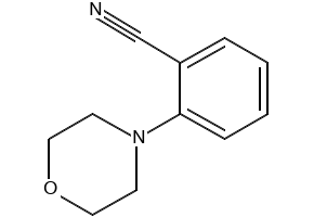 2-Morpholinobenzonitrile structure, CAS 204078-32-0