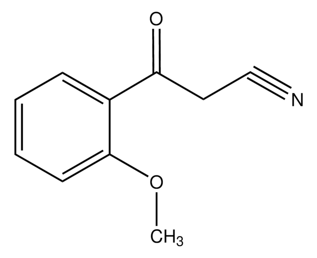 2-Methoxybenzoylacetonitrile structure, CAS 35276-83-6