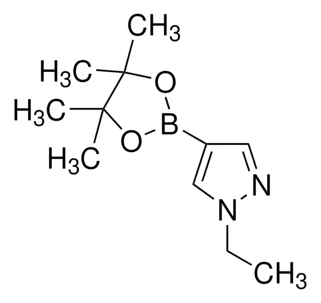 1-Ethylpyrazole-4-boronicAcidPinacolEster structure, CAS 847818-70-6