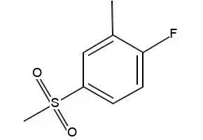2-Fluoro-4-(methylsulfonyl)toluene structure, CAS 828270-60-6
