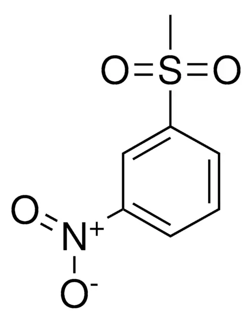 1-(Methylsulfonyl)-3-nitrobenzene structure, CAS 2976-32-1