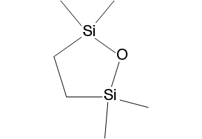 2,2,5,5-Tetramethyl-2,5-disila-1-oxacyclopentane structure, CAS 7418-20-4
