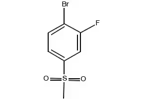 1-Bromo-2-fluoro-4-(methylsulfonyl)benzene structure, CAS 1032825-02-7