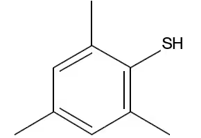 2,4,6-Trimethylthiophenol structure, CAS 1541-10-2