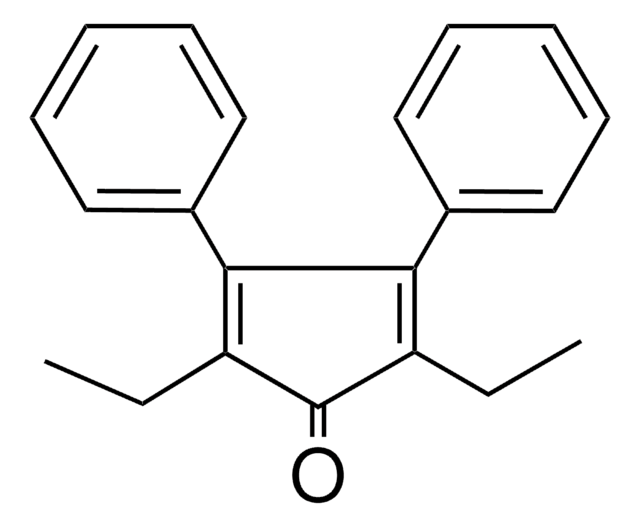 2,5-Diethyl-3,4-diphenylcyclopentadienone structure, CAS 51932-77-5