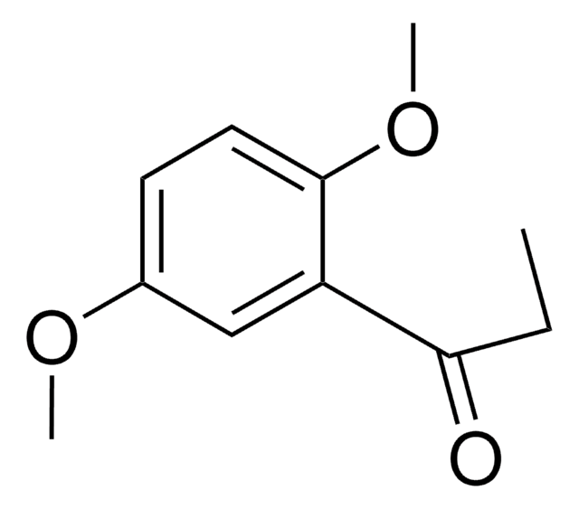 2,5-Dimethoxypropiophenone structure, CAS 5803-30-5