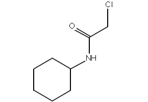2-Chloro-N-cyclohexyl-acetamide structure, CAS 23605-23-4