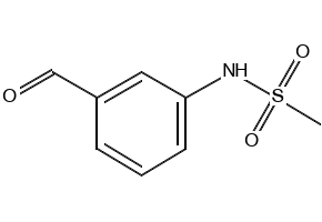 3-(Methylsulfonamido)benzaldehyde structure, CAS 55512-05-5