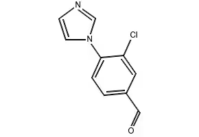 3-Chloro-4-(Imidazol-1-yl)benzaldehyde structure, CAS 870837-48-2