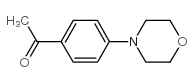 4'-Morpholinoacetophenone structure, CAS 39910-98-0