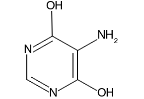 5-Amino-4,6-dihydroxypyrimidine structure, CAS 69340-97-2