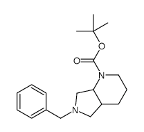 1-Boc-6-benzyloctahydropyrrolo[3,4-b]pyridine structure, CAS 159877-35-7