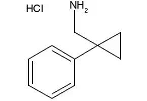 (Phenylcyclopropyl)methylamineHydrochloride structure, CAS 935-43-3