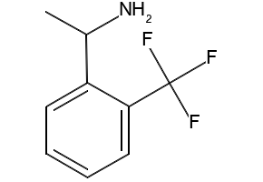 1-(2-Trifluoromethylphenyl)ethylamine structure, CAS 273384-78-4