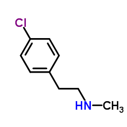 N-Methyl4-Chlorophenethylamine structure, CAS 38171-31-2