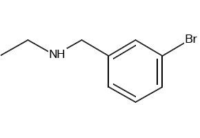 N-Ethyl-3-bromobenzylamine structure, CAS 90389-91-6