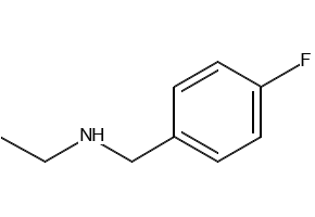 N-Ethyl-4-fluorobenzylamine structure, CAS 162401-03-8
