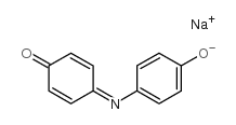 Indophenolsodiumsalt structure, CAS 5418-32-6