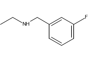 N-Ethyl-3-fluorobenzylamine structure, CAS 90389-85-8