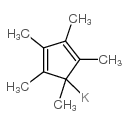 Potassiumpentamethylcyclopentadienide structure, CAS 94348-92-2
