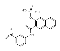 Naphtholas-bs-phosphate structure, CAS 10019-03-1