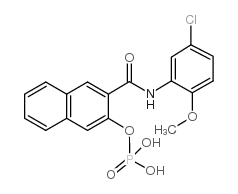 Naphtholas-clphosphate structure, CAS 18228-16-5