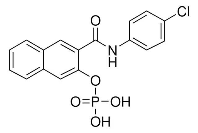 Naphtholas-ephosphate structure, CAS 18228-17-6