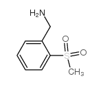 2-(Methylsulfonyl)benzylamine structure, CAS 410545-65-2