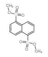 1,5-Naphthalenedisulfonicaciddimethylester structure, CAS 20779-13-9
