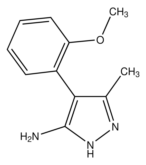 3-(2-Methoxyphenyl)pyrazol-5-amine structure, CAS 149246-82-2