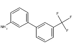 3'-(Trifluoromethyl)-biphenyl-3-ylamine structure, CAS 400749-02-2