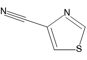 4-Thiazolecarbonitrile structure, CAS 1452-15-9