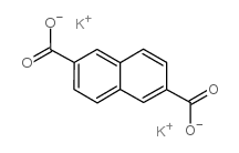 2,6-Naphthalenedicarboxylicaciddipotassiumsalt structure, CAS 2666-06-0