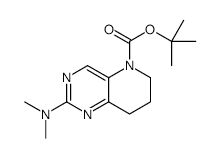 5-Boc-2-(dimethylamino)-5,6,7,8-tetrahydropyrido[3,2-d]pyrimidine structure, CAS 1246471-35-1