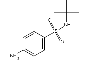 N-tert-Butyl4-Aminophenylsulfonamide structure, CAS 209917-48-6