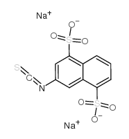 3-Isothiocyano-1,5-naphthalenedisulfonicaciddisodiumsalt structure, CAS 35888-63-2