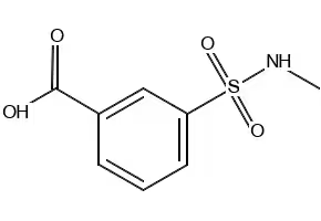 3-Methylsulfamoyl-benzoicAcid structure, CAS 35623-11-1
