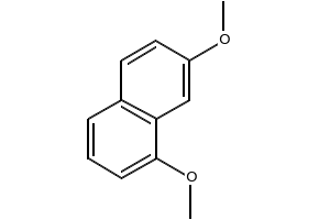 1,7-Dimethoxynaphthalene structure, CAS 5309-18-2
